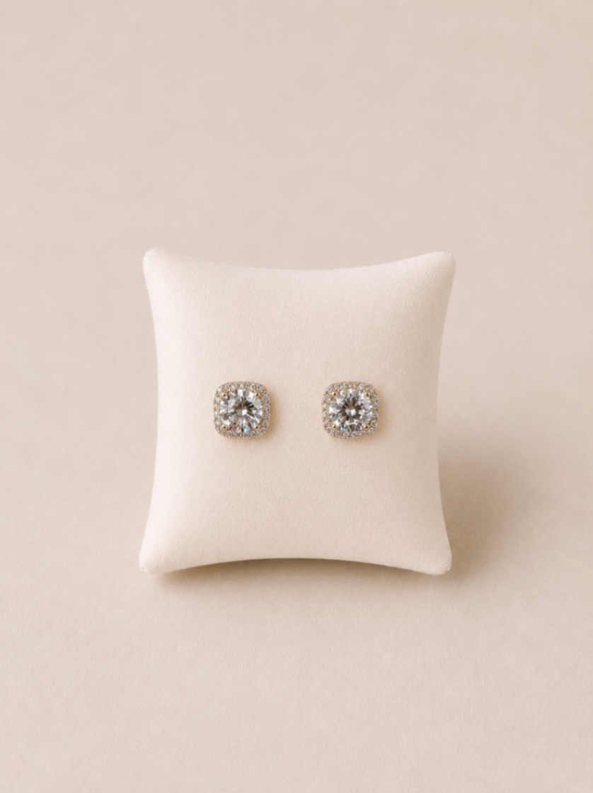 Cubique iced earrings 