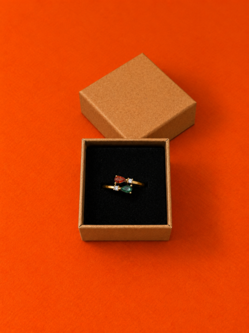 Bague Grenat